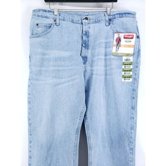 Wrangler Regular Fit Jeans Men's Size 40x32 Flex - Picture 7 of 10